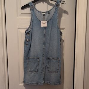 American Eagle Outfitters Light Blue Denim Dress